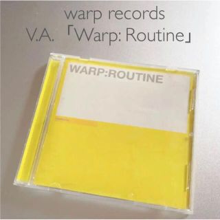 V.A. / Warp: Routine ほぼ未使用 ジャケットカード難有(ポップス/ロック(洋楽))