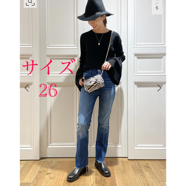 DEUXIEME CLASSE(ドゥーズィエムクラス)のMOTHER The Hustler Ankle Fray  レディースのパンツ(デニム/ジーンズ)の商品写真