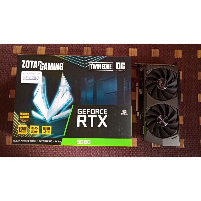 ZOTAC GAMING GeForce RTX 3060 Twin Edge