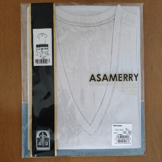 アサメリー(ASAMERRY)のASAMERRY ＶＴシャツ シルバーグレー Ｌサイズ(Tシャツ/カットソー(半袖/袖なし))