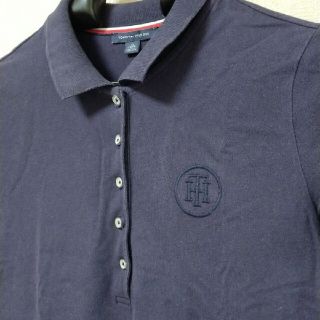 トミーヒルフィガー(TOMMY HILFIGER)のTOMMY HILFIGER 膝丈ポロワンピース(ひざ丈ワンピース)