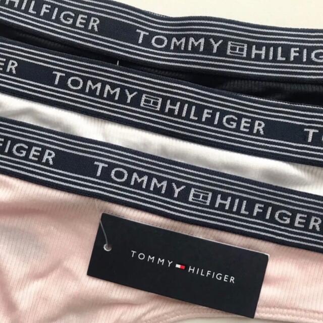 TOMMY HILFIGER(トミーヒルフィガー)のレア USA トミーヒルフィガー Tback ショーツ 3枚 S 下着 レディースの下着/アンダーウェア(ショーツ)の商品写真