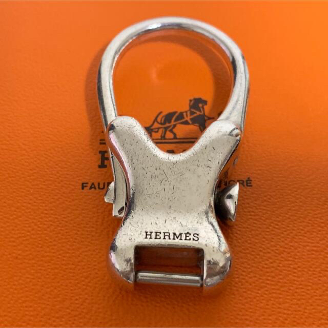 新品 レア HERMES エルメス シェーヌダンクル キーホルダー ストラップ