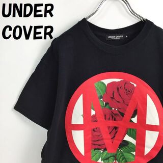 アンダーカバー(UNDERCOVER)の購入者ありアンダーカバー 半袖Tシャツ プリント ブラック サイズM(Tシャツ/カットソー(半袖/袖なし))