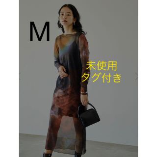 アメリヴィンテージ(Ameri VINTAGE)の【完売品】未使用　AMERI VINTAGE TAIDAI シースルーワンピース(ロングワンピース/マキシワンピース)