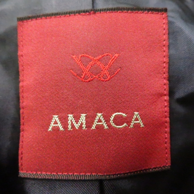 AMACA(アマカ)のAMACA アマカ ジャケット ネイビー系 38 綿 他 AM3113A51 レディースのジャケット/アウター(その他)の商品写真