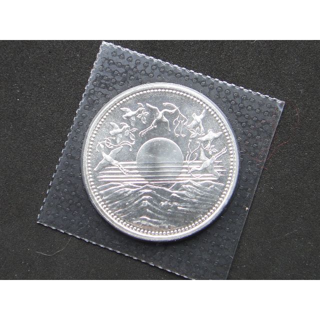 天皇陛下御在位６０年記念１万円銀貨美術品/アンティーク