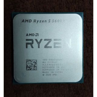 AMD Ryzen 5 5600X AM4 CPU DDR4 B550 X570(PCパーツ)