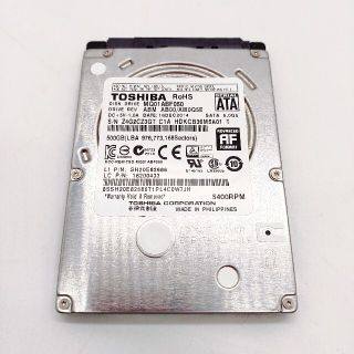 トウシバ(東芝)のTOSHIBA 500GB HDD(PCパーツ)