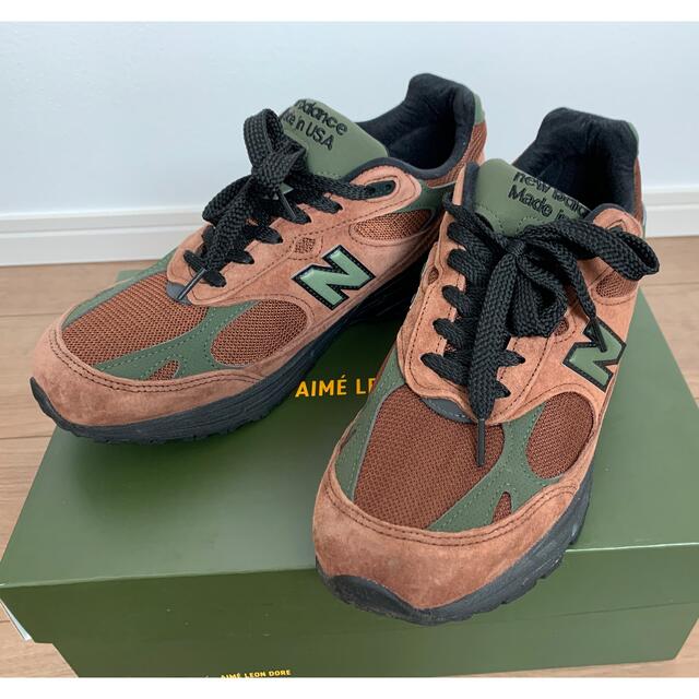 New Balance - ニューバランスMR993ALD エメレオンドレ aime us9.5 27.5
