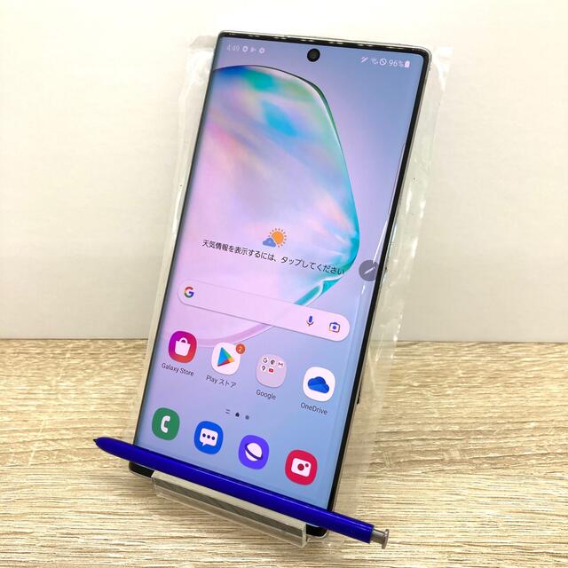 SAMSUNG(サムスン)のGalaxy Note S10＋ SIMフリー SM-N975C 背面割れ スマホ/家電/カメラのスマートフォン/携帯電話(スマートフォン本体)の商品写真