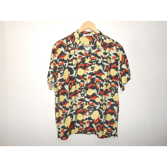 036051● CALEE Allover Pattern S/S Shirt