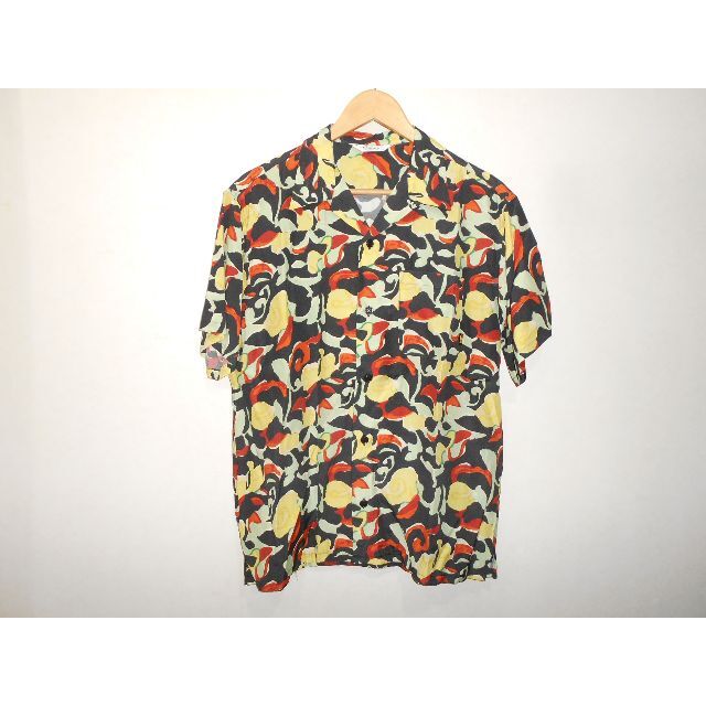 トップス036051● CALEE Allover Pattern S/S Shirt