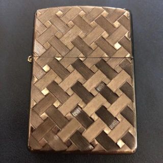 ジッポー(ZIPPO)の全面網目カーボンデザインzippo(タバコグッズ)