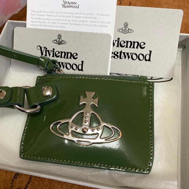 Vivienne Westwood(ヴィヴィアンウエストウッド)のvivienne コイン カードケース レディースのファッション小物(名刺入れ/定期入れ)の商品写真