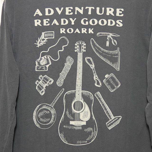 ロアークリバイバル ADVENTURE READY GOODS L/S TEE - Tシャツ