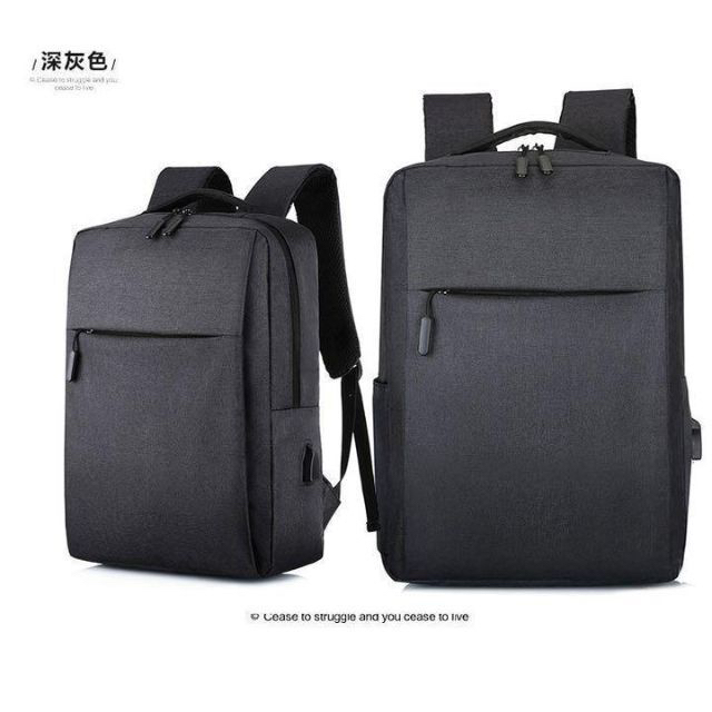 【セール中】A032　リュックサック　ブラック　USBポート　メンズ　ビジネス メンズのバッグ(ビジネスバッグ)の商品写真