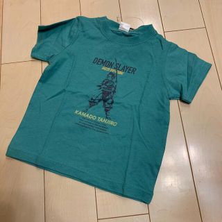 バンダイ(BANDAI)の新品　炭治郎　鬼滅の刃　Tシャツ　グリーン　100(Tシャツ/カットソー)