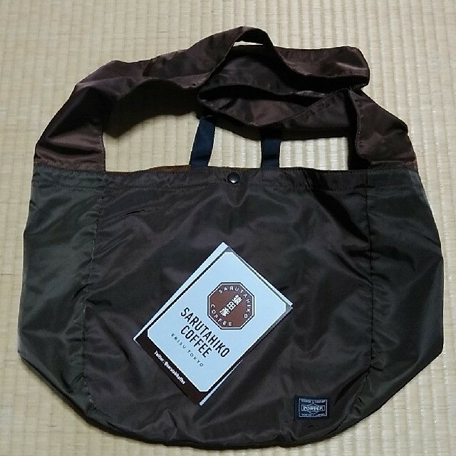 PORTER(ポーター)の猿田彦珈琲×PORTER コーヒー豆型2wayトートバッグ (Lサイズ) メンズのバッグ(トートバッグ)の商品写真