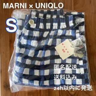 ユニクロ(UNIQLO)の【新品未使用】MARNI UNIQLO ワイドフィットボクシーショーツ S(ショートパンツ)