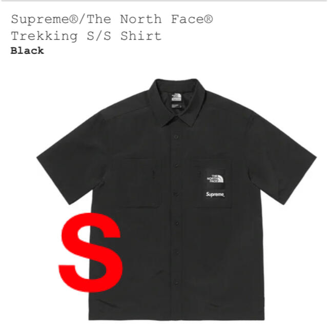 supreme the north face black S