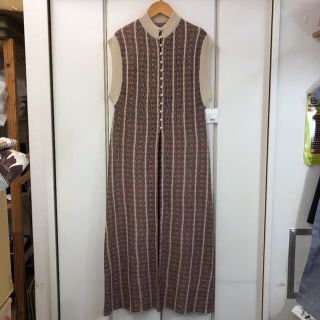 トゥデイフル(TODAYFUL)の新品 TODAYFUL Jacquard Knit Dress(38)(カーディガン)