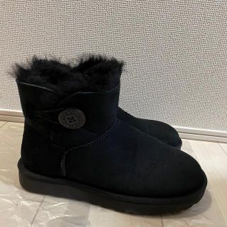 アグ(UGG)のUGG ムートン ブーツ ブラック(ブーツ)