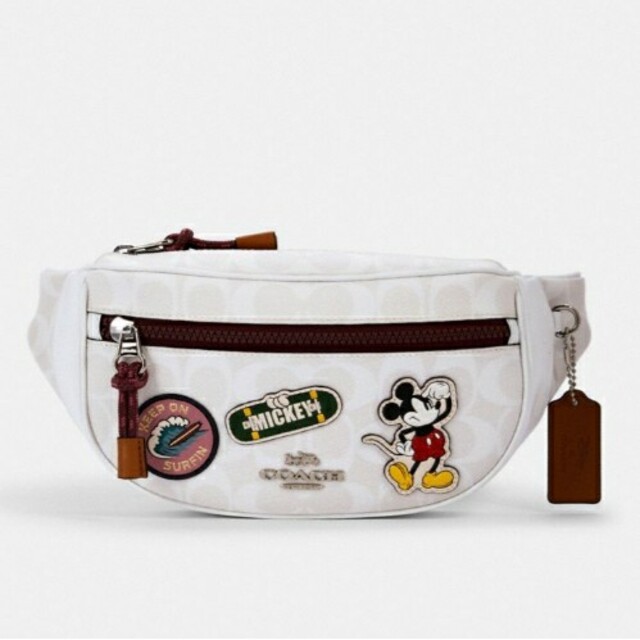 軽量+ストレッチ性+吸水速乾 Disney×COACHコラボボディバッグ - 通販
