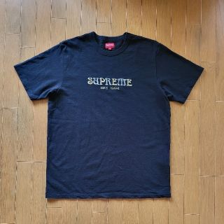 シュプリーム(Supreme)のsupreme　半袖Tシャツ　刺繍ロゴ　XL(Tシャツ/カットソー(半袖/袖なし))