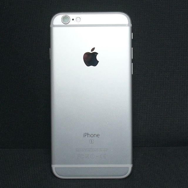 Apple(アップル)のiPhone6s SIMフリー 64GB 動作OK 上部ヒビ バッテリ79% スマホ/家電/カメラのスマートフォン/携帯電話(スマートフォン本体)の商品写真
