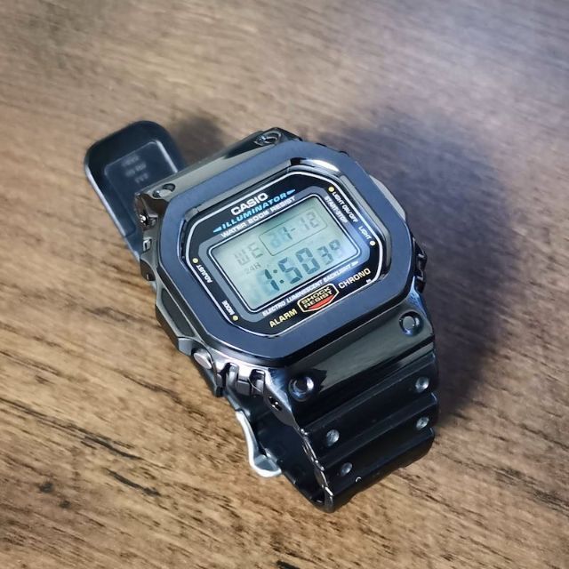 G-SHOCK カスタム用 メタルベゼル『メタリックブラック』- 5600 G-SHOCK カスタム用 メタルベゼル『メタリックブラック』- 5600