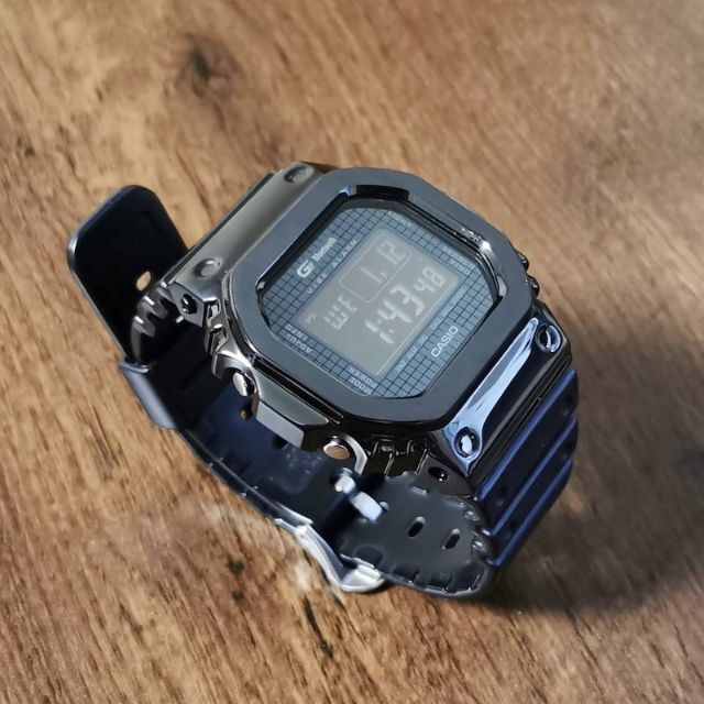 G-SHOCK カスタム用 メタルベゼル『メタリックブラック』- 5600系 メンズの時計(その他)の商品写真