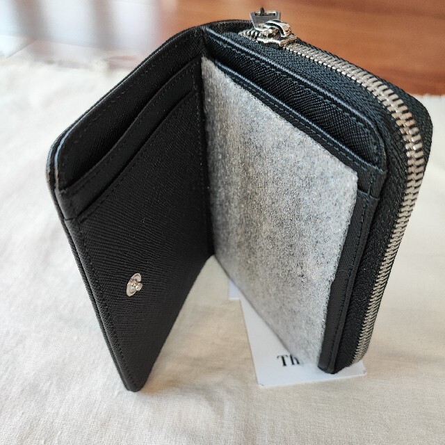 A.P.C - 新品☆A.P.Cコンパクトウォレット 人気ブラックエンボスレザー