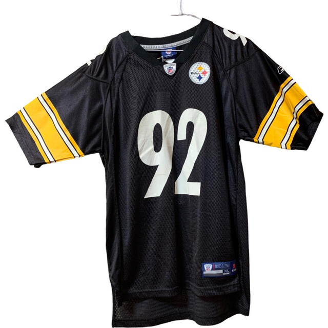 Reebok(リーボック)のReebok リーボック NFL スティーラーズ Steelers ゲームシャツ メンズのトップス(Tシャツ/カットソー(半袖/袖なし))の商品写真