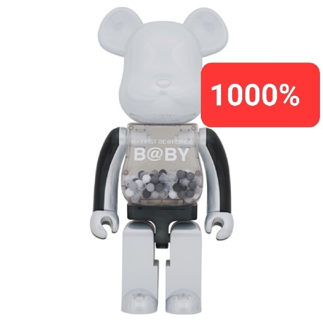 MEDICOM TOY(メディコムトイ)のMY FIRST BE@RBRICK B@BY BLACK & WHITE エンタメ/ホビーのフィギュア(その他)の商品写真