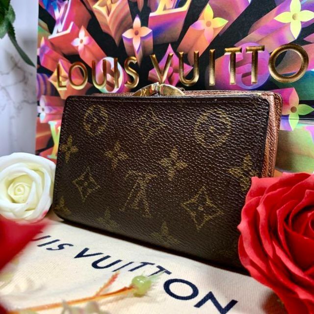 ✨極美品✨ルイヴィトン モノグラム ポルトフォイユ ヴィエノワ がま口 折り財布 ✨極美品✨ルイヴィトン モノグラム ポルトフォイユ ヴィエノワ がま口 折り財布