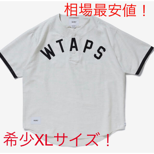 【ホワイト L】Wtaps LEAGUE SS COTTON FLANNEL