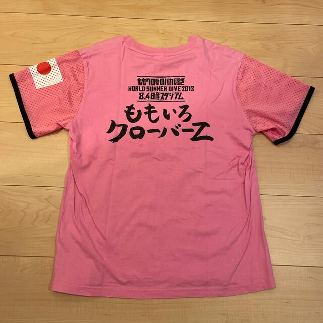 ももいろクローバーZ(モモイロクローバーゼット)のももクロ☆夏バカ2013Tシャツ☆ピンクS エンタメ/ホビーのタレントグッズ(アイドルグッズ)の商品写真