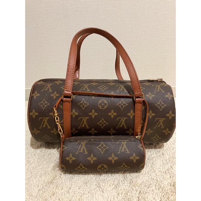 出産祝い LOUIS VUITTON ルイヴィトン パピヨン ポーチ付