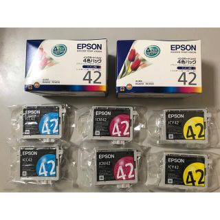 エプソン(EPSON)のエプソン　epson  インク　ic4cl42(PC周辺機器)