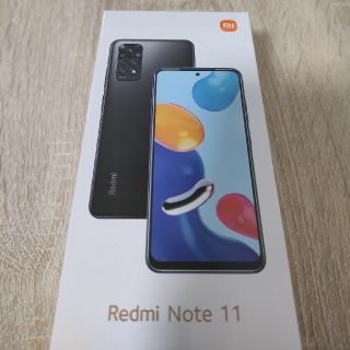 アンドロイド(ANDROID)のRedmi Note 11 Star Blue(スマートフォン本体)