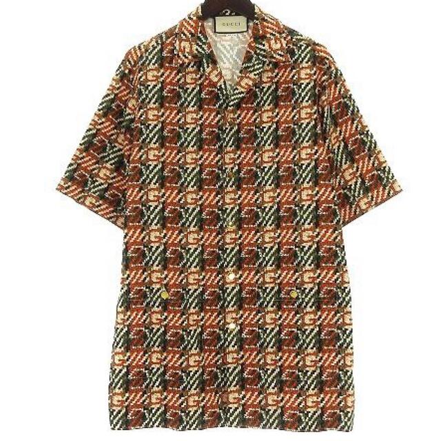 あすつく】 G - 【タグ付き新品】GUCCI 半袖 シャツ W G Bgの通販 by