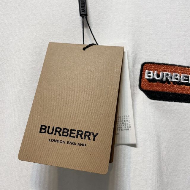 安い新作】 BURBERRY - 人気 バーバリー Tシャツ 白の通販 by