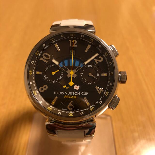 LOUIS VUITTON(ルイヴィトン)のルイヴィトン　タンブール   レガッタ  Q1021 メンズの時計(腕時計(アナログ))の商品写真