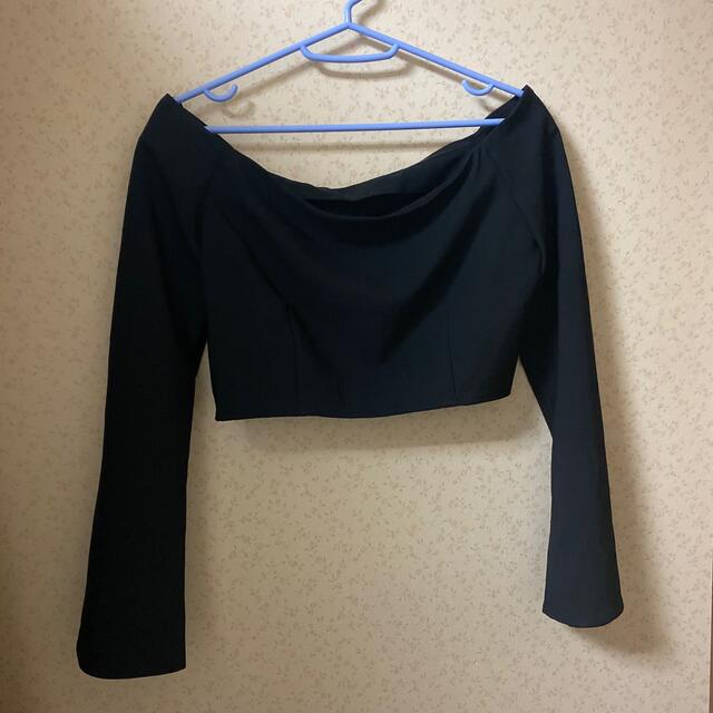 ZARA(ザラ)のZARA クロップドトップス レディースのトップス(カットソー(長袖/七分))の商品写真