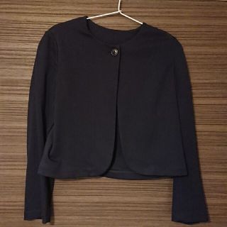 ユニクロ(UNIQLO)のユニクロ ノーカラージャケット 新品タグ付き 160(ドレス/フォーマル)