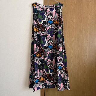 マリメッコ(marimekko)のマリメッコユニクロ　ワンピース(ロングワンピース/マキシワンピース)