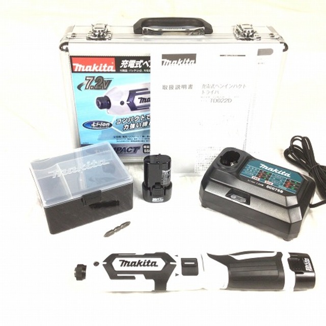 Makita(マキタ)のマキタ/makitaインパクトドライバーTD022DSHXW 自動車/バイクのバイク(工具)の商品写真