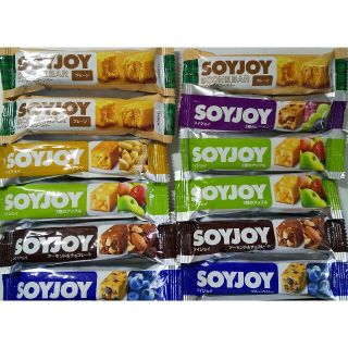 ソイジョイ SOYJOY 低GI食品 大塚製薬 6種類 合計１２本セット(菓子/デザート)