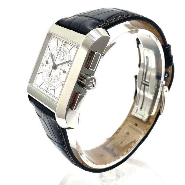 BAUME&MERCIER(ボームエメルシエ)のボーム＆メルシエ ハンプトンクラシック クロノグラフ 自動巻き 腕時計 メンズの時計(腕時計(アナログ))の商品写真